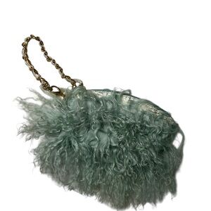 Paola! By PDL Firenze Faux Fur Wristlet